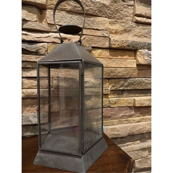 Pottery Barn lantern / candle holder - Picture 1 of 3